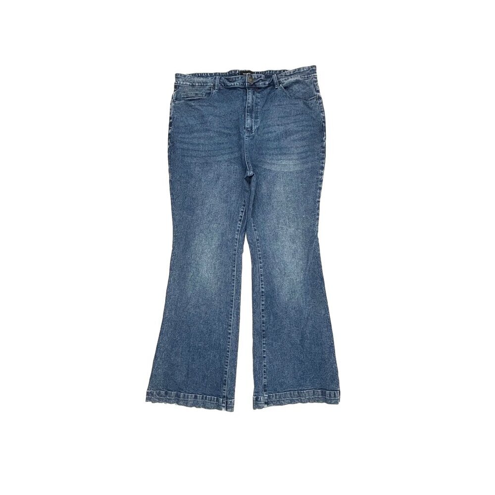 Forever21 Bootcut Women's size 20 Dark Wash Blue Denim jeans